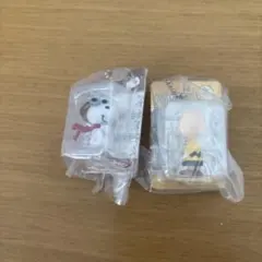 スヌーピー PEANUTS パッケージミニチュアコレクション 2種
