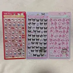 キティ　マイメロ　クロミ　ボンボンドロップシール　ボンドロ