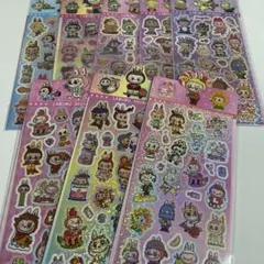 【即日発送】ラブブオーロラシール8枚