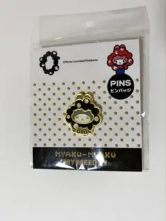 EXPO2025 サンリオ　ミャクミャク　ピンバッジ　モノクロ金　マイメロディ