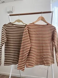 ボートネックTシャツ　セット
