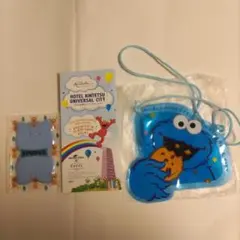 USJホテル3点セット セサミストリート チケットホルダー