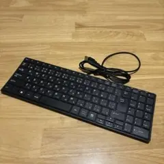 キーボード　パソコン用　スリム　USB サンワサプライ