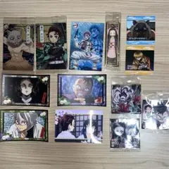 鬼滅の刃 カードセット シール マグネットなど