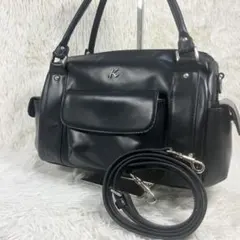 Kitamura2 キタムラ 2way ショルダーバッグ ハンドバッグ