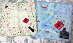 ★【新品】魔女の宅急便　タオルハンカチ　2枚セット