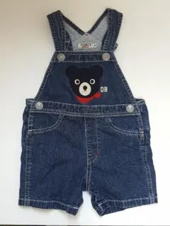 ダブルビー　 オーバーオール　デニム　男の子　F 70 80　ズボン