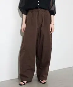 SLOBEIENA スローブイエナ　パンツ　ブラウン 秋　トレンド