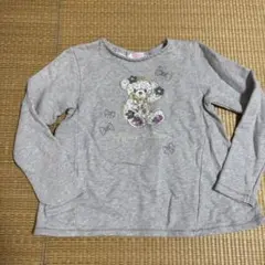 メゾピアノ　くまトレーナー　130