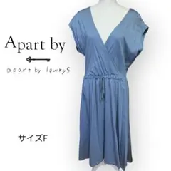 Apart by lowrys ラップ風ワンピースブルー ノースリーブ サイズFのサムネイル