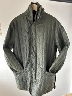 バブアーBarbour キルティング　ポーラーキルトコート　ジャケット裏フリース