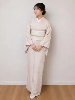 単衣着物　 正絹　裄69　裄長 2026年最新】裄69 着物 単衣の人気アイテム - メルカリ