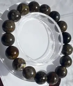 値下げ‼️B240 大玉✨ 漆塗り ブラック 20mm 17cm ブレスレット - メルカリ