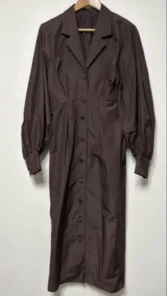 FRAY I.D(フレイアイディー) ビッグスリーブシャツワンピース