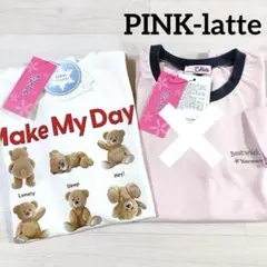 新品未使用 PINK-latte 半袖Tシャツ単品　S140
