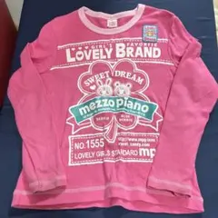 年代物Mezzo Piano 長袖Tシャツ140