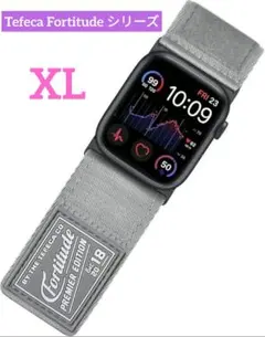 新品 アップルウォッチ バンド42/44/45/49mm 太い腕用 シルバー