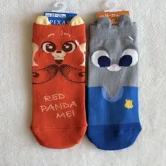 ズートピア　ディズニー　キャラクターソックス　23〜25㎝