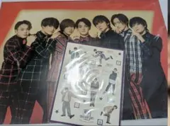 クリアファイル&ICカードステッカーTravis Japan