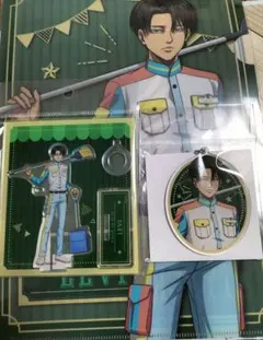 リヴァイ アクリルスタンド ドンキ コラボ 進撃の巨人 ドン・キホーテ Winter ver. リヴァイ アクリルスタンド