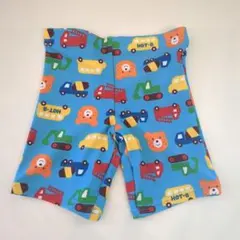 ミキハウス　ホットビスケッツ　のりもの くま　水着　男の子　80