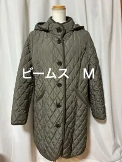 ビームスハート　キルティングジャケット　Ｍ　フード付