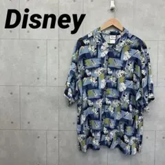 Disney ディズニー ミッキーアロハシャツ レーヨン XL マルチカラーのサムネイル