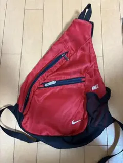 90s nike one shoulder ワンショルダー y2k 白タグ 刺繍 - メルカリ