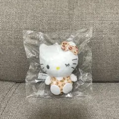 【匿名配送】ハローキティ ぬいぐるみボールチェーン 2 ガチャガチャ レオパード