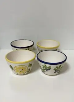 ミスタードーナツ　スペイン風小鉢　レモン　オリーブ　各2個　計4個セットのサムネイル