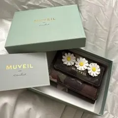 2/28迄の特別限定価格！！ MUVEIL 三つ折り財布