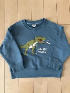 galaxxxy 青い恐竜プリント DINO トレーナーXL - メルカリ