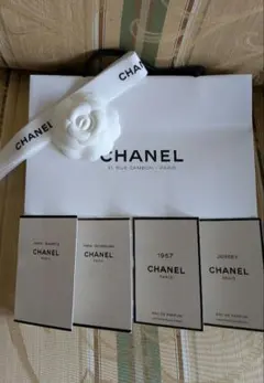 CHANEL 　4種　JERSEY 1957 パルファム　他　香水サンプルセット