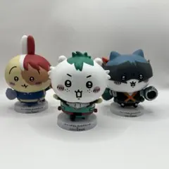 僕のヒーローアカデミア ちいかわ フィギュア 全3種 セット　ハチワレ　うさぎ