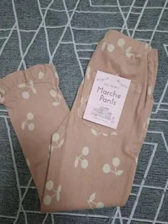 子供服　アミング　パンツ　Aming　120　チェリー柄ピンク