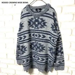 RODEO CROWNS WIDE BOWL ニット　セーター　フリーサイズ