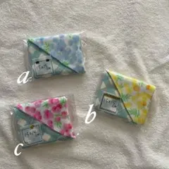 1794・ハンドメイド♡ダブルガーゼミニハンカチ