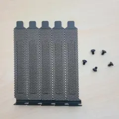 【数量限定】(5枚+ネジ5本) PCI メッシュ スロットカバー セット