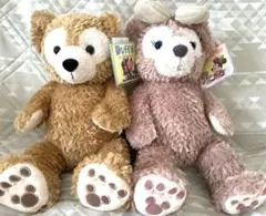 【非売品•未使用】ダッフィー＆シェリーメイ（約30cm、JCBザクラス）