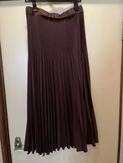 モガ　MOGA プリーツ　スカート　ブラウン　秋冬