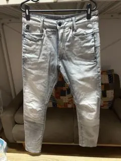 YANUK VINCENT グレーデニム W31相当 スリム 美品 - メルカリ