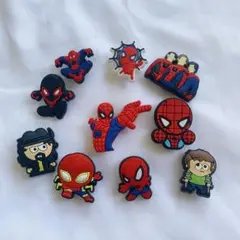 ② 【 1点のみ!! 】 ジビッツ MARVEL スパイダーマン 10個
