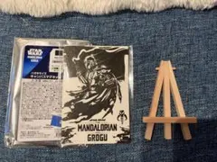 マンダロリアン&グローグー　ハガキサイズキャンバスマグネット