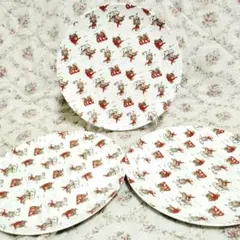 Cath Kidstonカウボーイメラミンプレート3枚セット