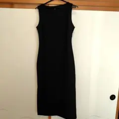 値下げ美品　ユニクロ　クレープジャージーワンピース M