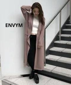 ENVYM アンビー ロング ダブル ジャケット free