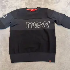 【美品】New Balance 黒セーター サイズ1