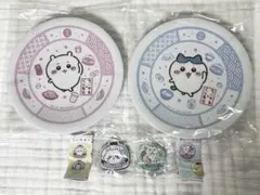 ちいかわ　ハチワレ　くら寿司　寿司皿　2枚セット　おまけ2個付き