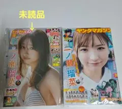 一ノ瀬瑠菜　ヤングチャンピオン　ヤングマガジン　クリアファイル　未開封DVD付