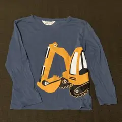 【120】H&M カットソー 長袖 薄手 働く車　サイズ120